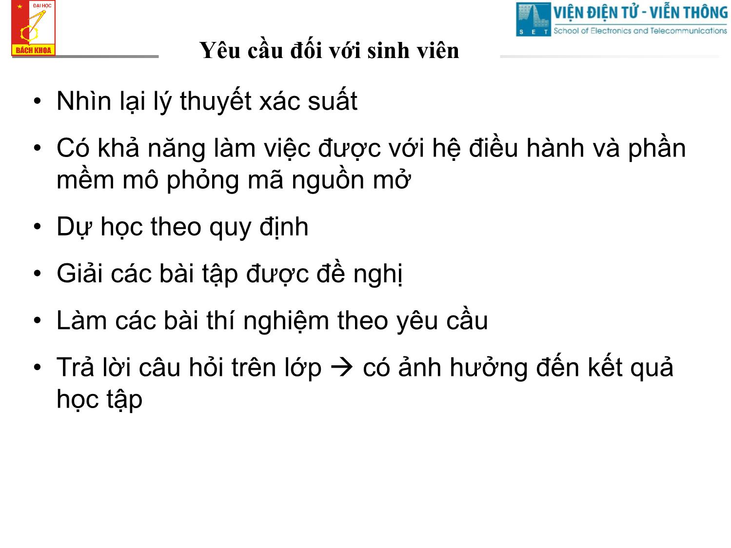 Bài giảng Cơ sở truyền số liệu - Chương mở đầu: Giới thiệu môn học trang 3