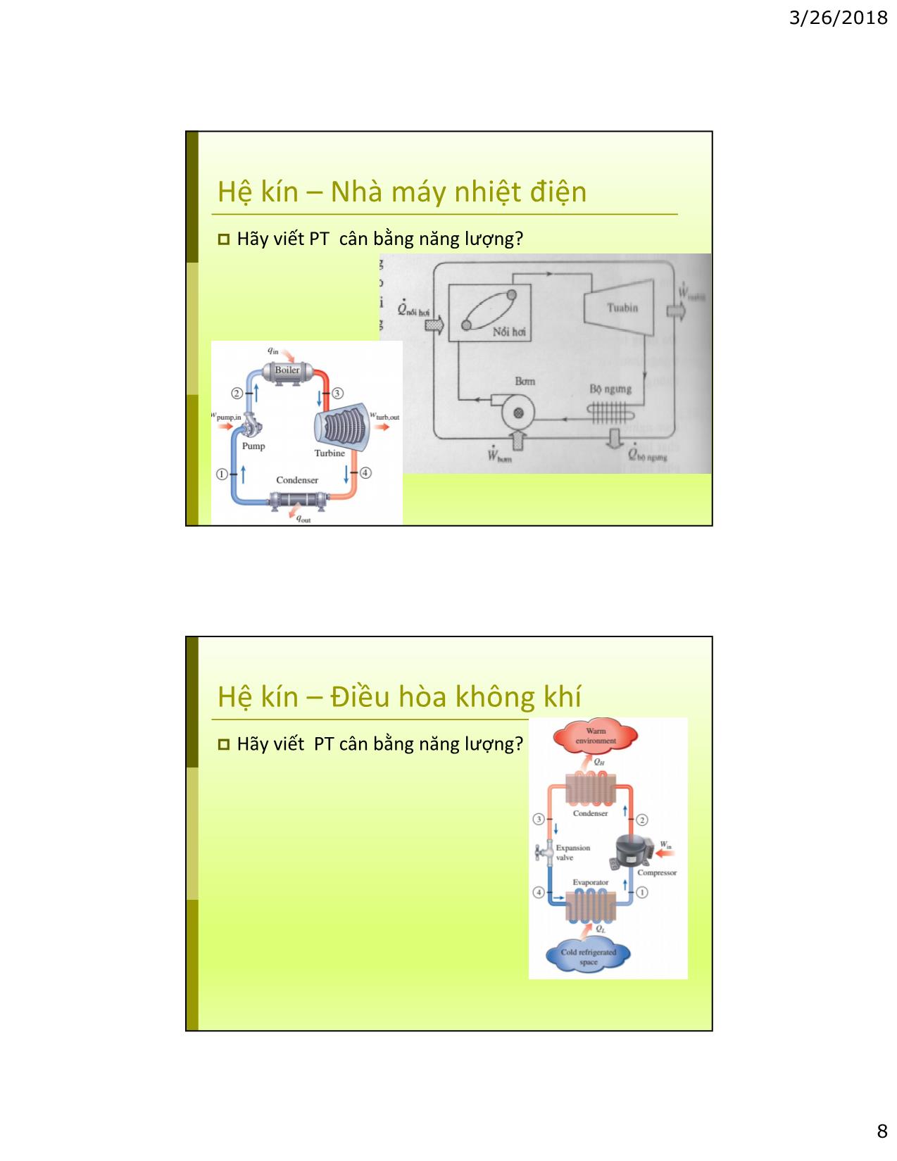 Bài giảng Kỹ thuật nhiệt - Chapter 4: Energy analysis of closed system trang 8