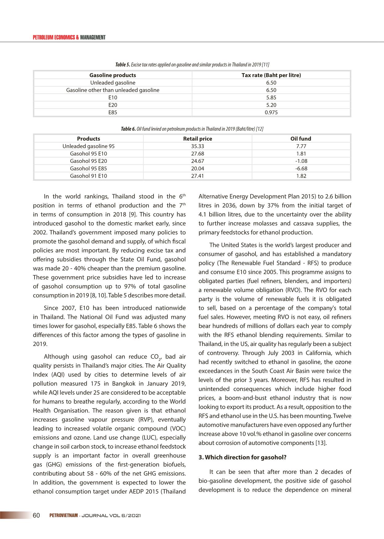 An overview of the gasohol market in Vietnam, the next direction? trang 6