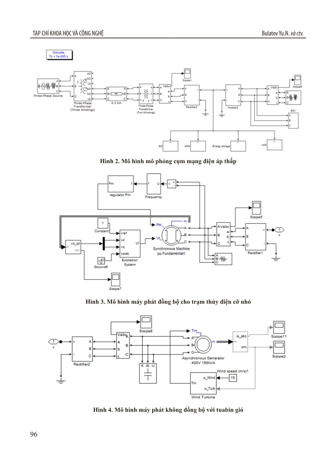 Điều khiển chế độ làm việc của cụm mạng điện áp thấp trang 3