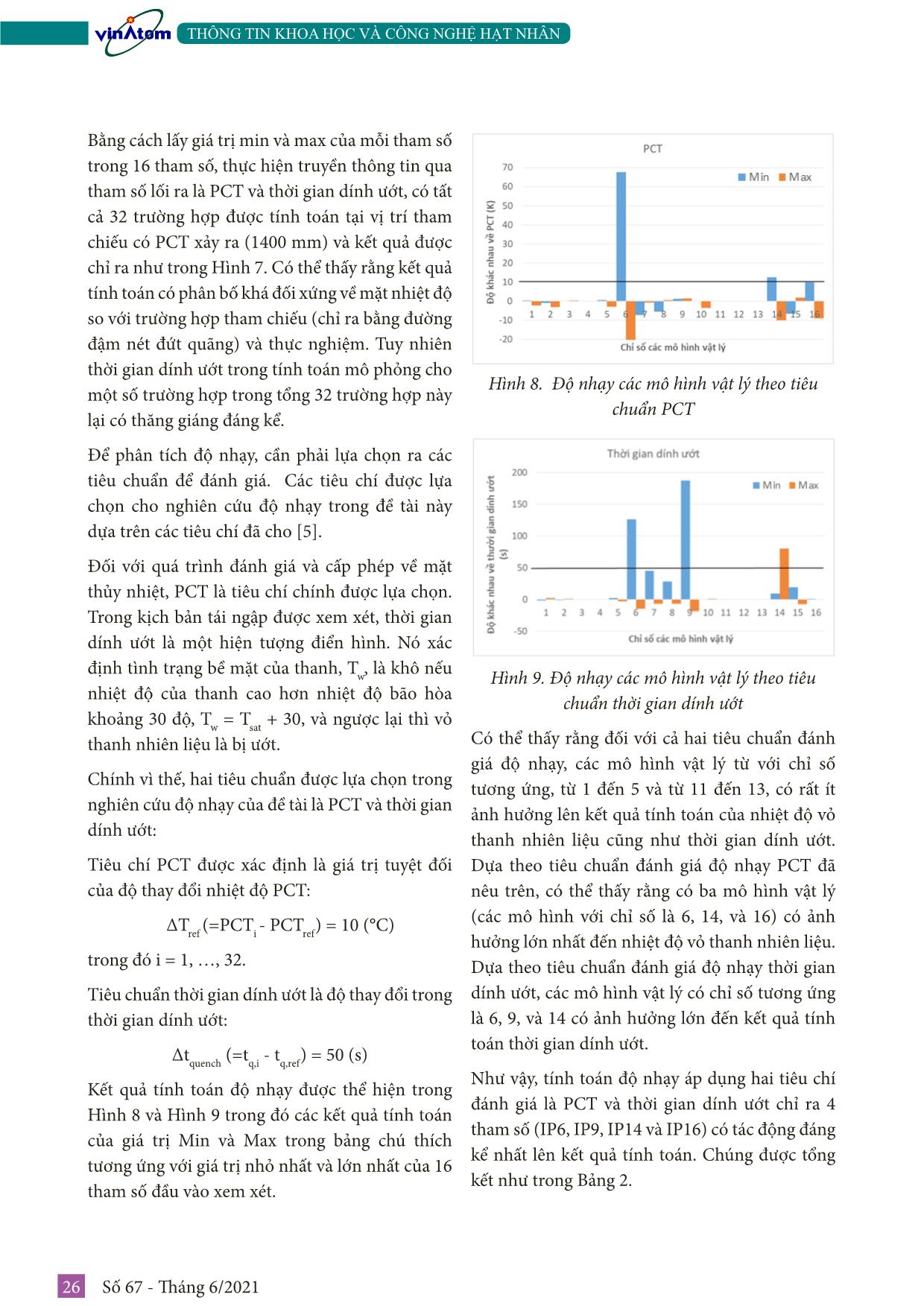 Nghiên cứu độ nhạy các mô hình vật lý sử dụng trong code tính toán thủy nhiệt relap5 dựa trên số liệu thực nghiệm của hệ thực nghiệm FEBA trang 6