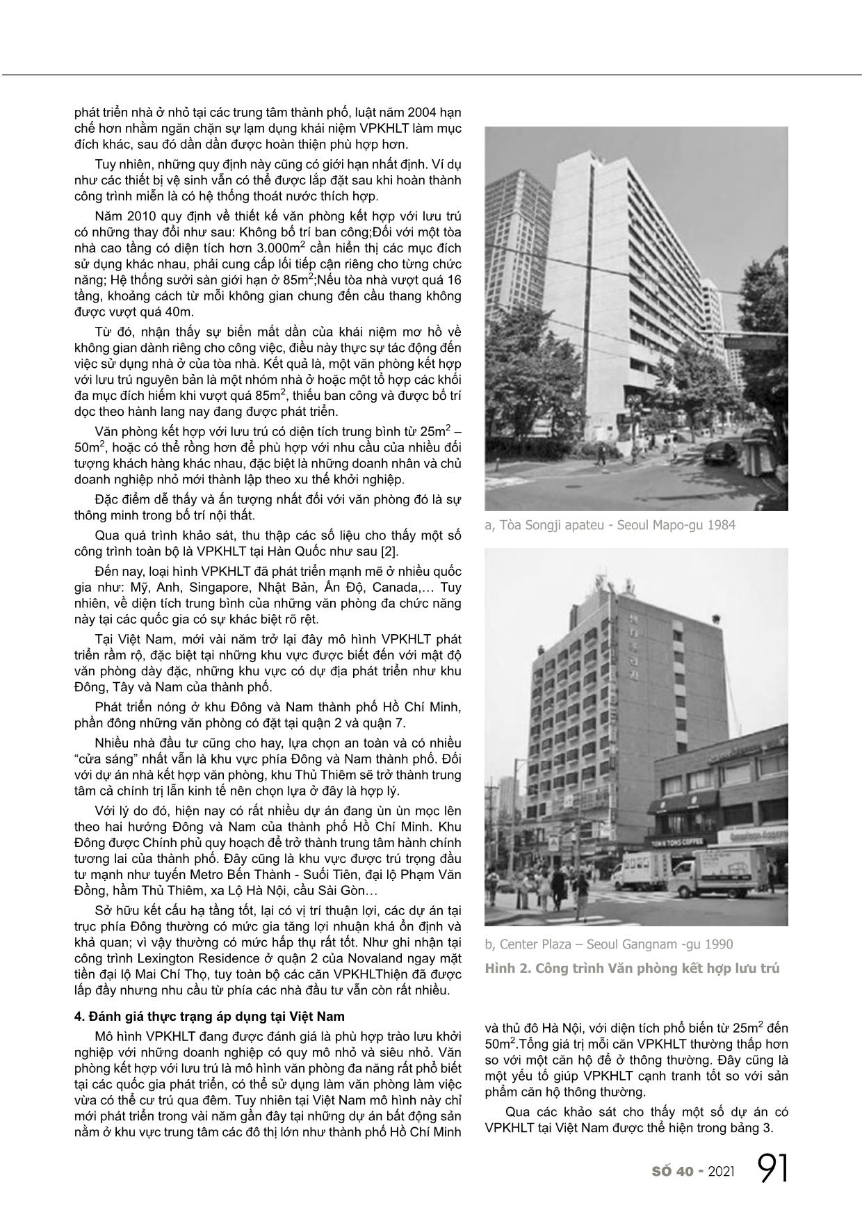 Nghiên cứu, đánh giá việc áp dụng loại hình bất động sản văn phòng kết hợp với lưu trú tại Việt Nam trang 4