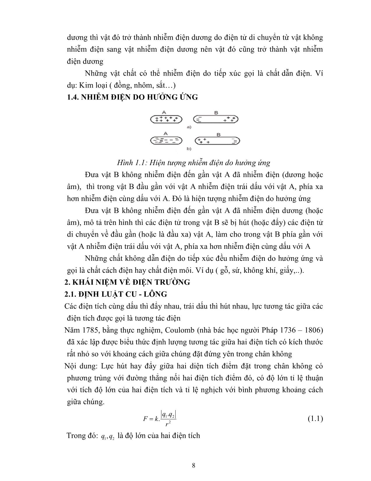 Bài giảng Điện kỹ thuật (Mới) trang 9