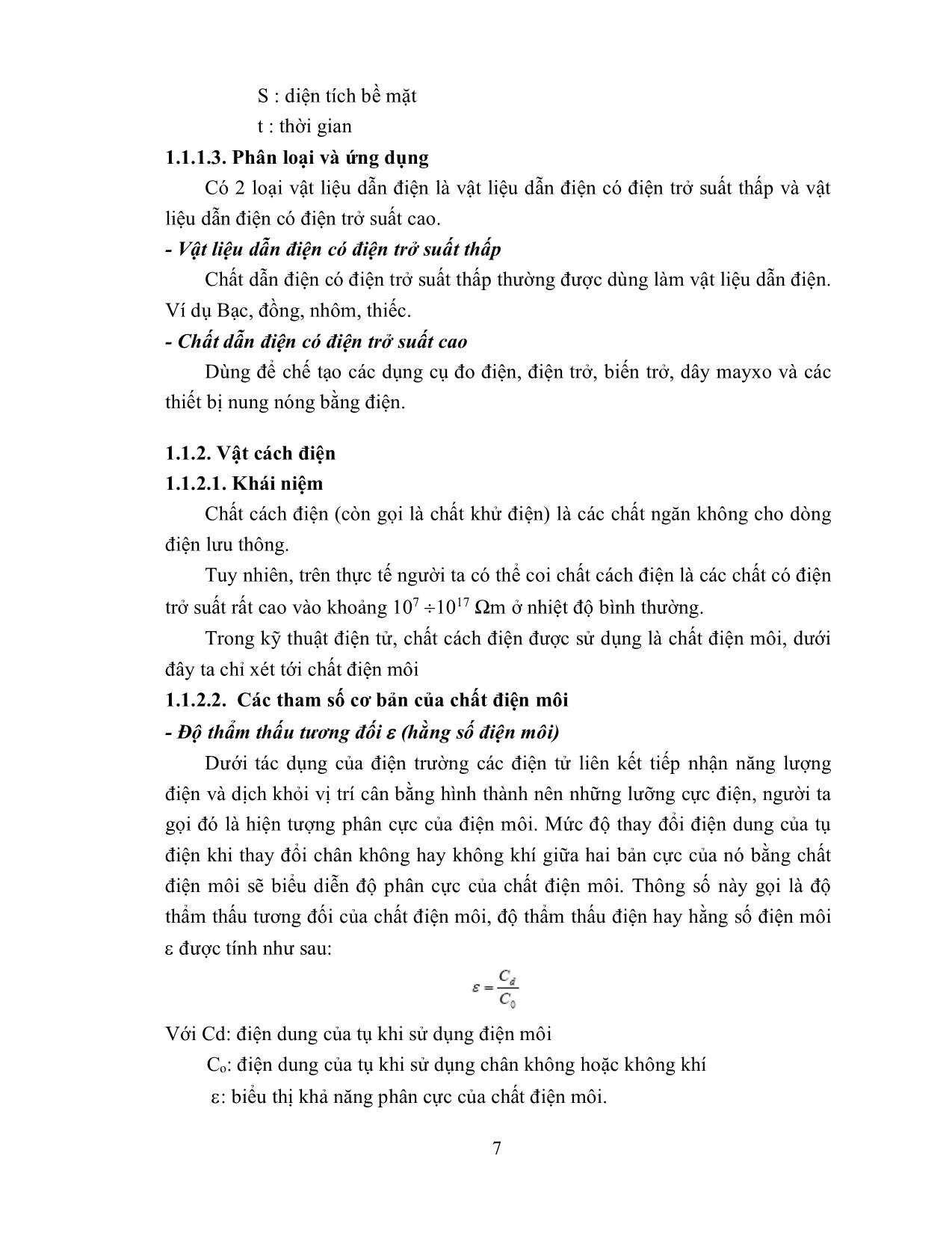 Giáo trình mô đun Điện tử cơ bản (Mới nhất) trang 7