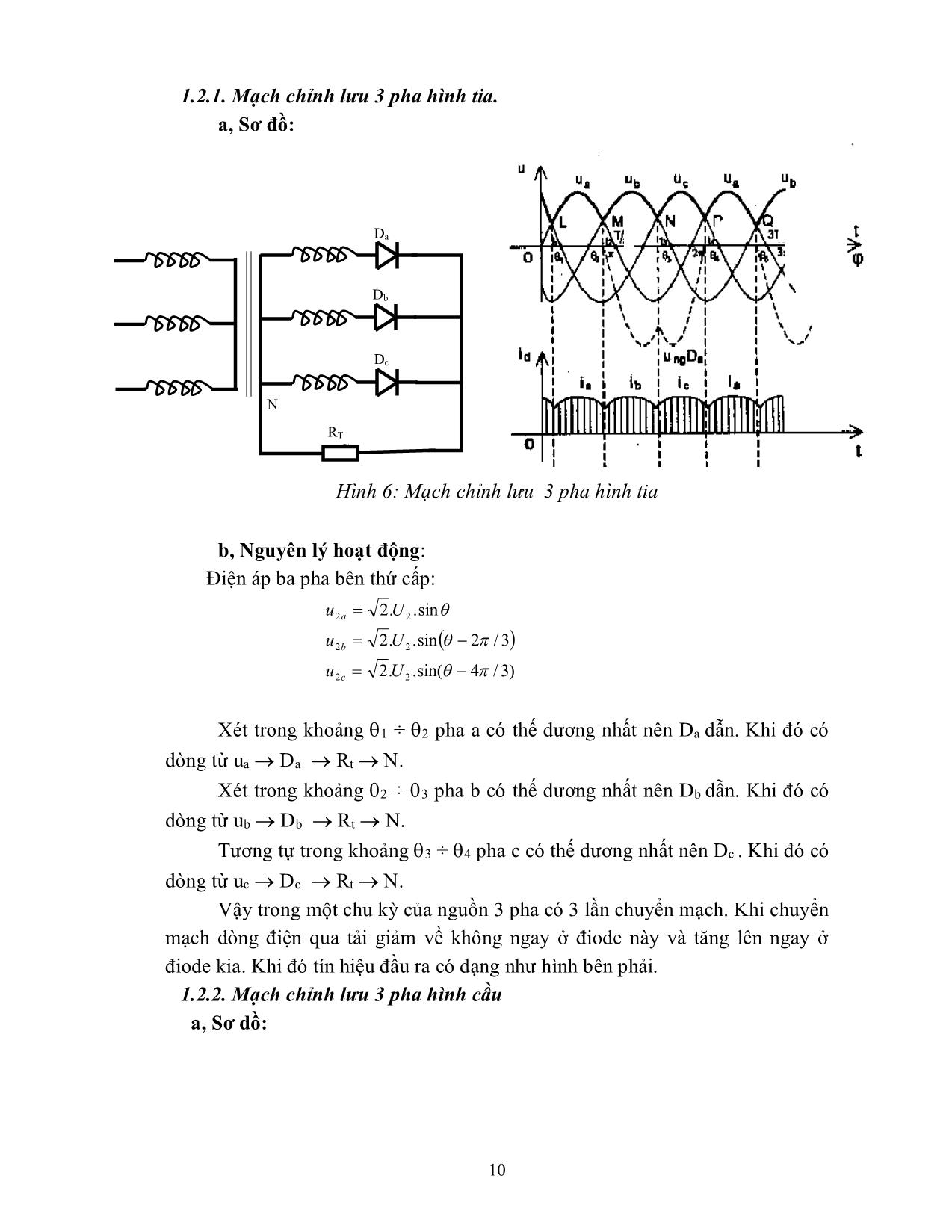 Giáo trình mô đun Điện tử ứng dụng - Nghề: Điện công nghiệp trang 10