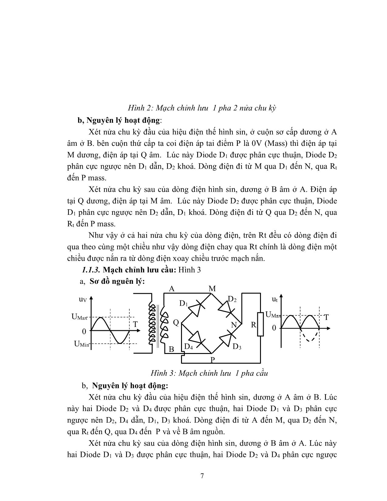 Giáo trình mô đun Điện tử ứng dụng - Nghề: Điện công nghiệp trang 7