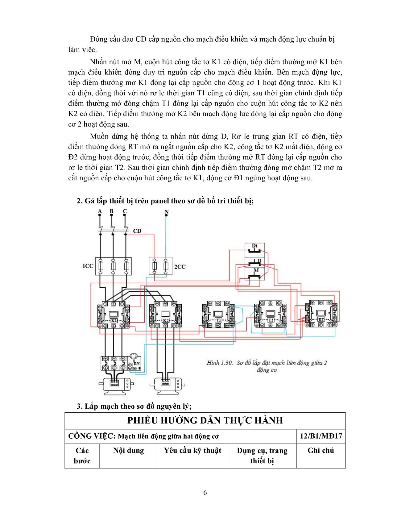 Bài giảng mô đun Thực hành lắp mạch điều khiển trang 7