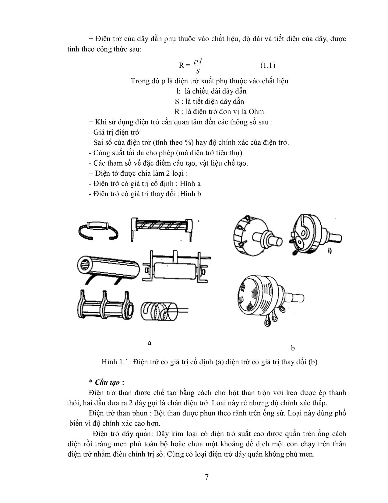 Giáo trình Điện tử công nghiệp (Mới nhất) trang 7