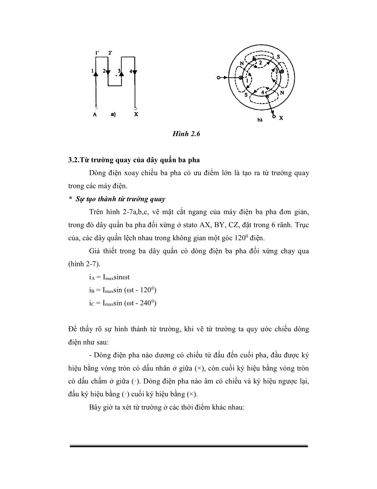Giáo trình Động cơ xoay chiều không đồng bộ 3 pha - 150H trang 10