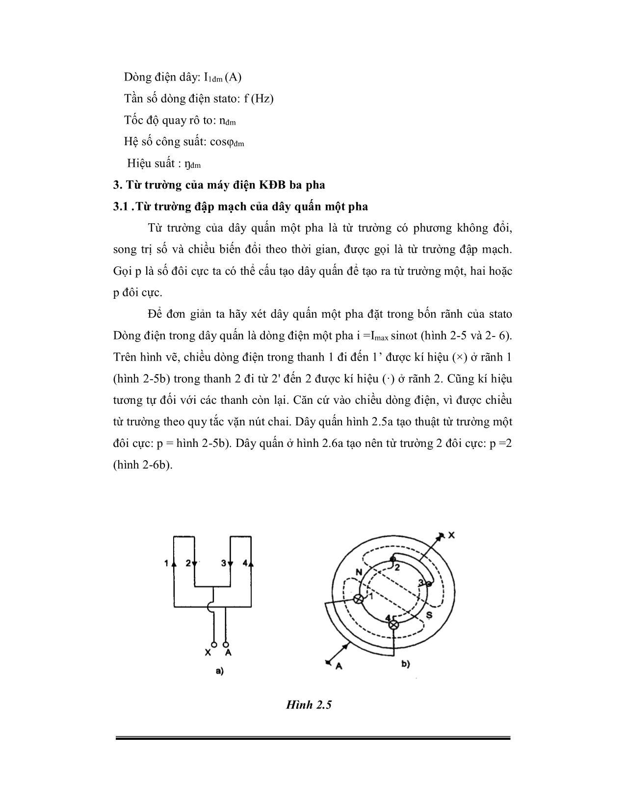 Giáo trình Động cơ xoay chiều không đồng bộ 3 pha - 150H trang 9