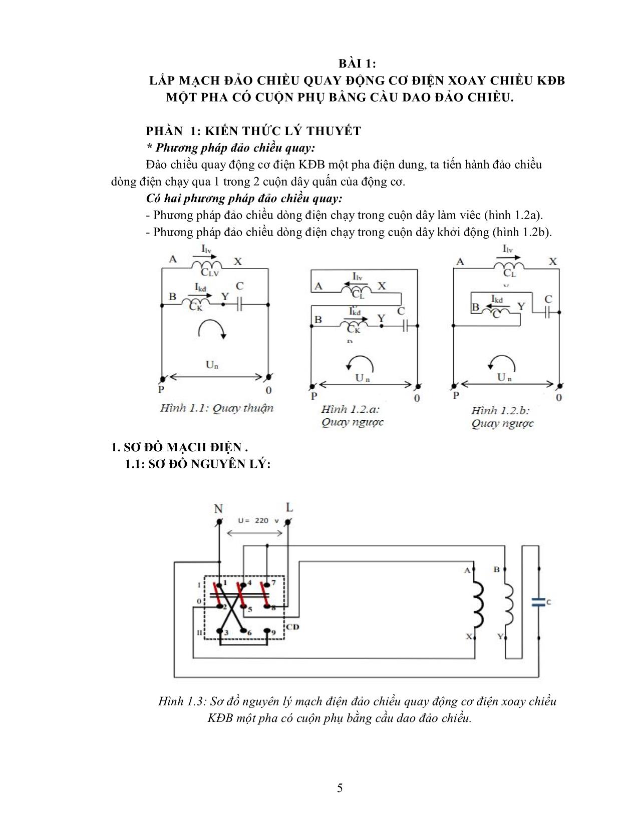 Giáo trình Lắp mạch điện điều khiển máy sản xuất trang 5