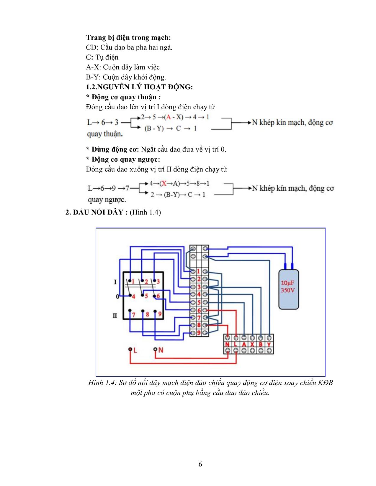 Giáo trình Lắp mạch điện điều khiển máy sản xuất trang 6
