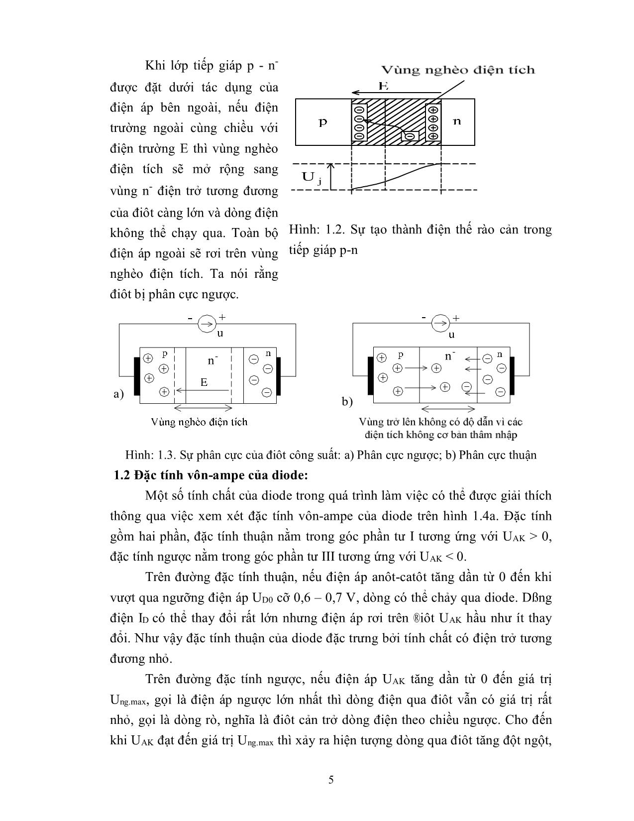 Bài giảng mô đun Lắp mạch điện tử công suất trang 5