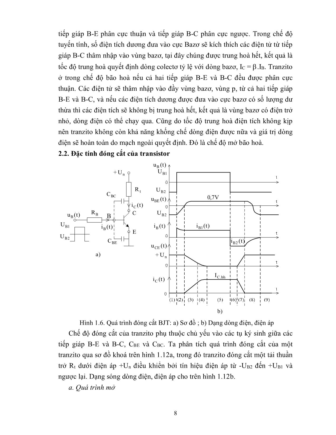 Bài giảng mô đun Lắp mạch điện tử công suất trang 8