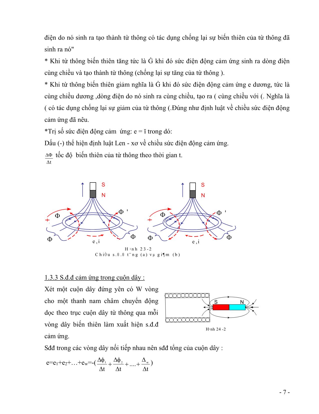 Giáo trình Máy điện - 60H trang 7