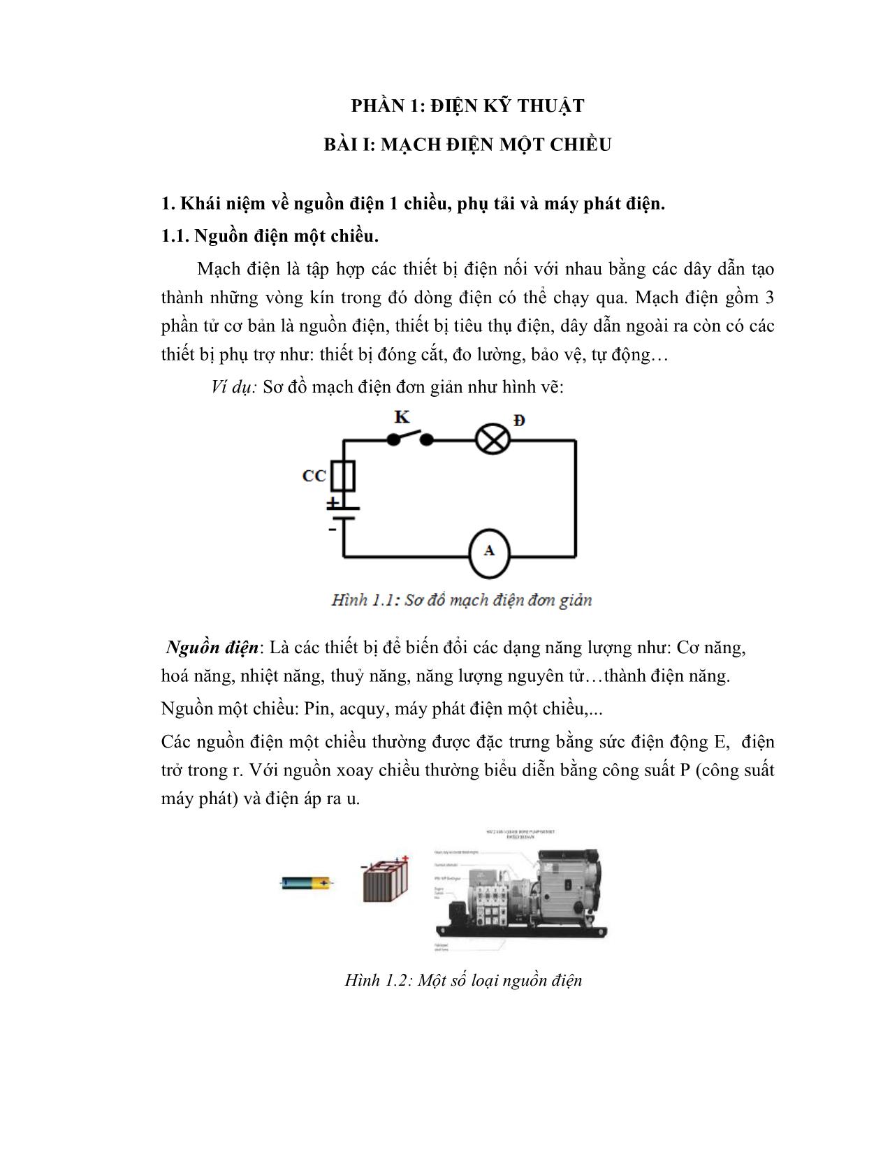 Giáo trình Sửa chữa thiết bị điện lạnh trang 6