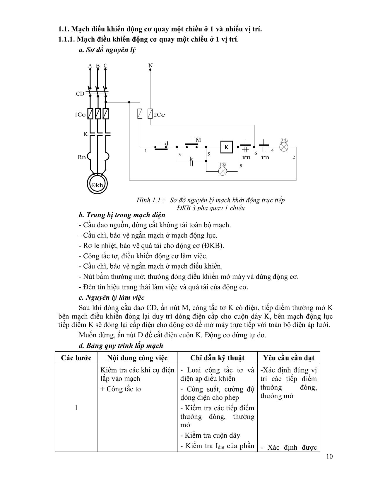 Giáo trình Trang bị điện máy công nghiệp trang 10