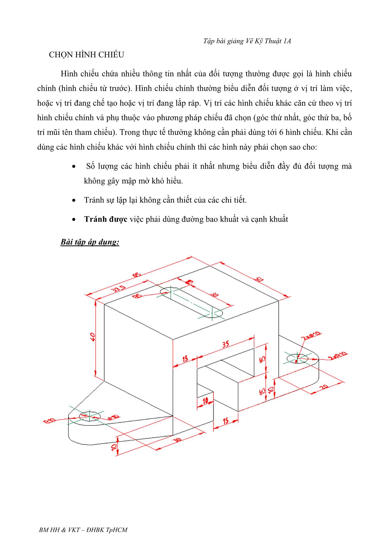 Bài giảng Vẽ kỹ thuật - Chương 6: Hình chiếu vuông góc TCVN 7582:2006 trang 5