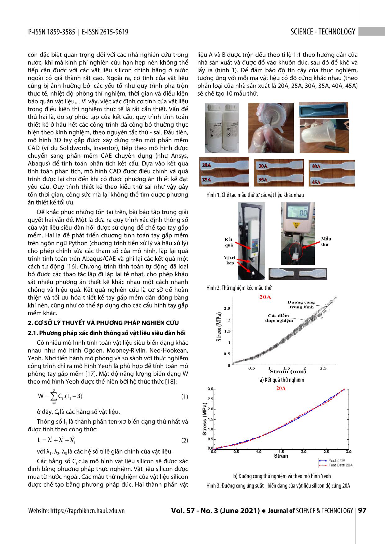 Xác định đặc trưng cơ tính của vật liệu siêu đàn hồi và tự động tính toán tay gắp mềm cho robot trang 2