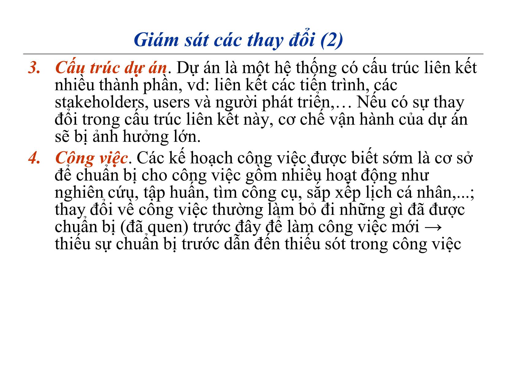 Bài giảng Quản lý dự án phần mềm - Chương 6: Quản lý rủi ro - Nguyễn Anh Hào trang 6