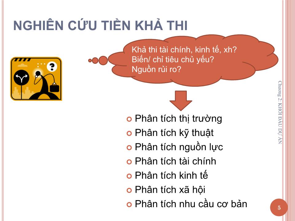 Bài giảng Quản lý dự án - Chương 2: Khởi đầu dự án - Nguyễn Thị Trang trang 5