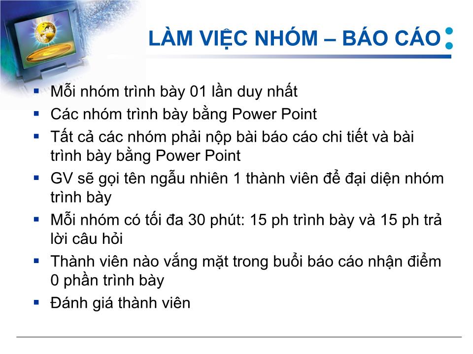 Bài giảng Quản lý dự án - Chương 1: Giới thiệu môn học trang 10