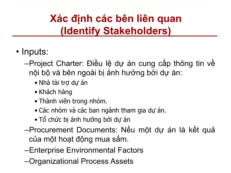 Bài giảng Quản lý dự án - Chương 10: Quản lý truyền thông dự án (Project communication management) trang 5