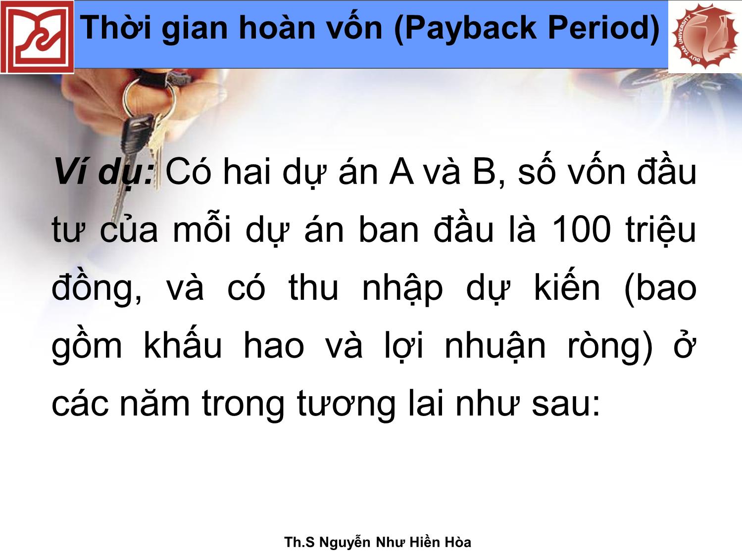 Bài giảng Các bước ra quyết định đầu tư - Nguyễn Như Hiền Hòa trang 8