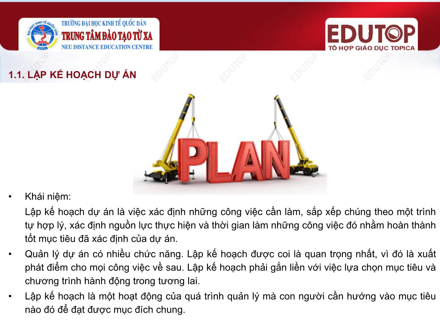 Bài giảng Lập và quản lý dự án đầu tư - Bài 5: Quản lý dự án theo chu kỳ - Nguyễn Hồng Minh trang 7