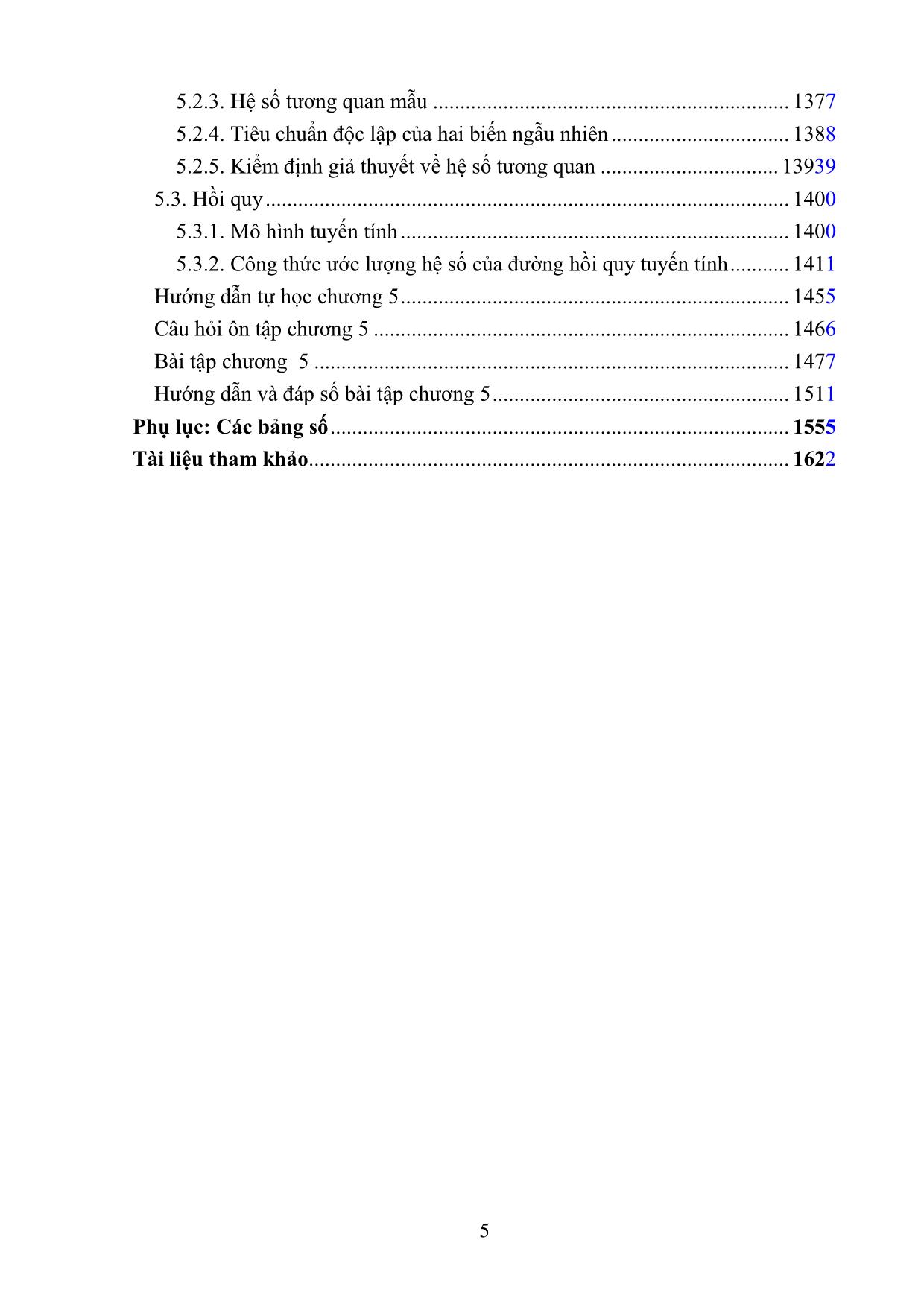 Giáo trình Lý thuyết xác suất và thống kê toán học trang 5
