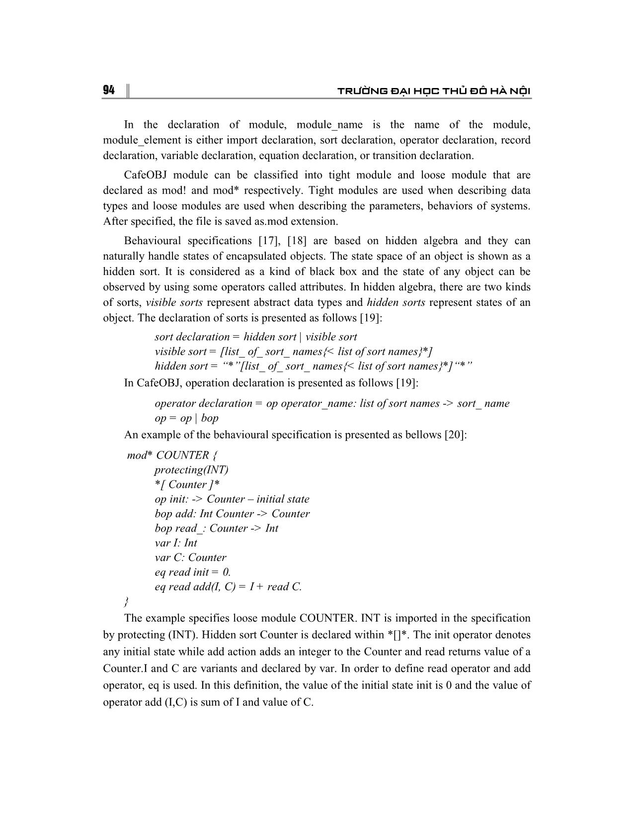 An approach for specification and verification of multi-agent systems trang 4