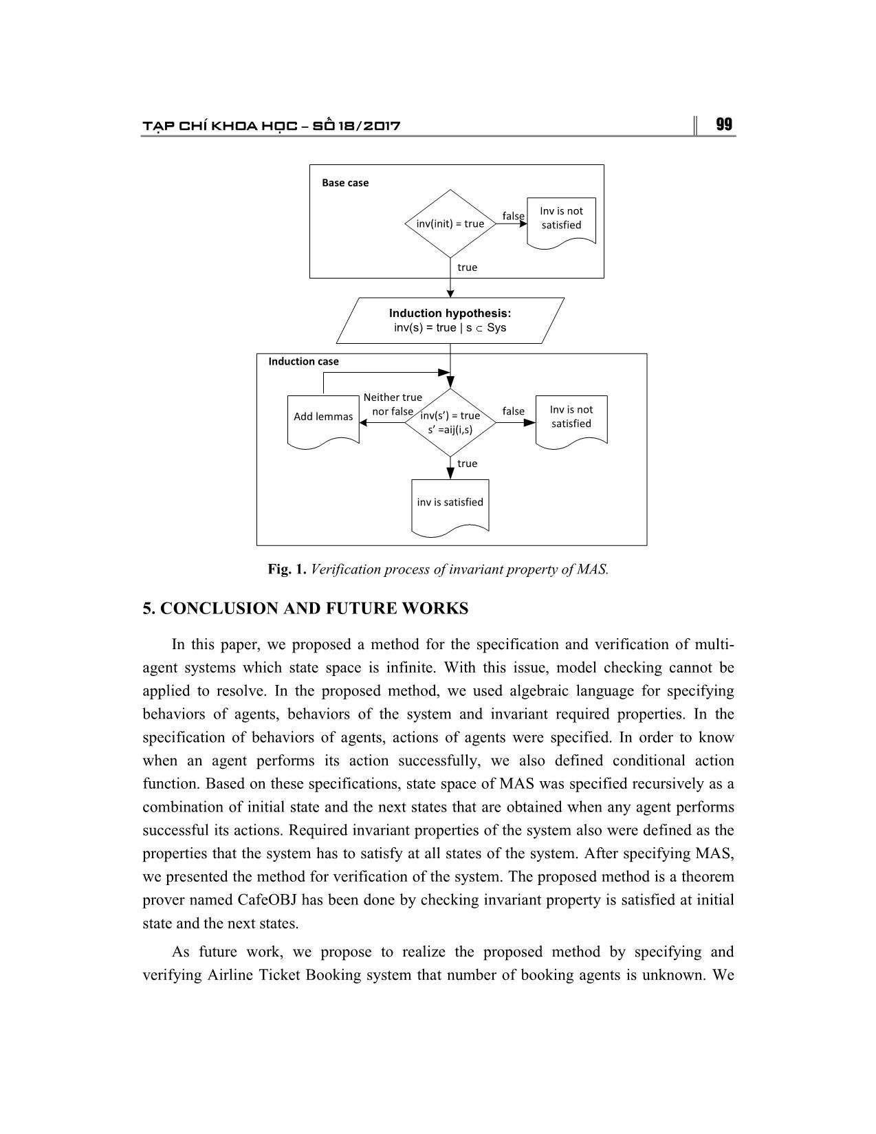 An approach for specification and verification of multi-agent systems trang 9