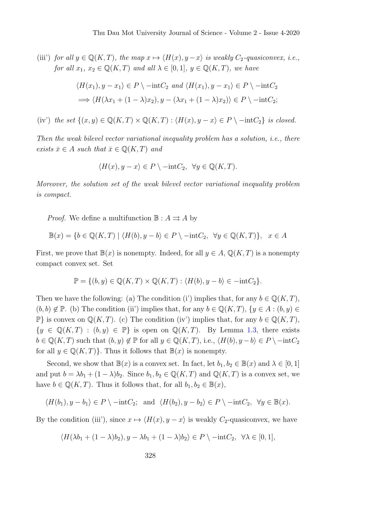 A new class of bilevel weak vector variational inequality problems trang 8