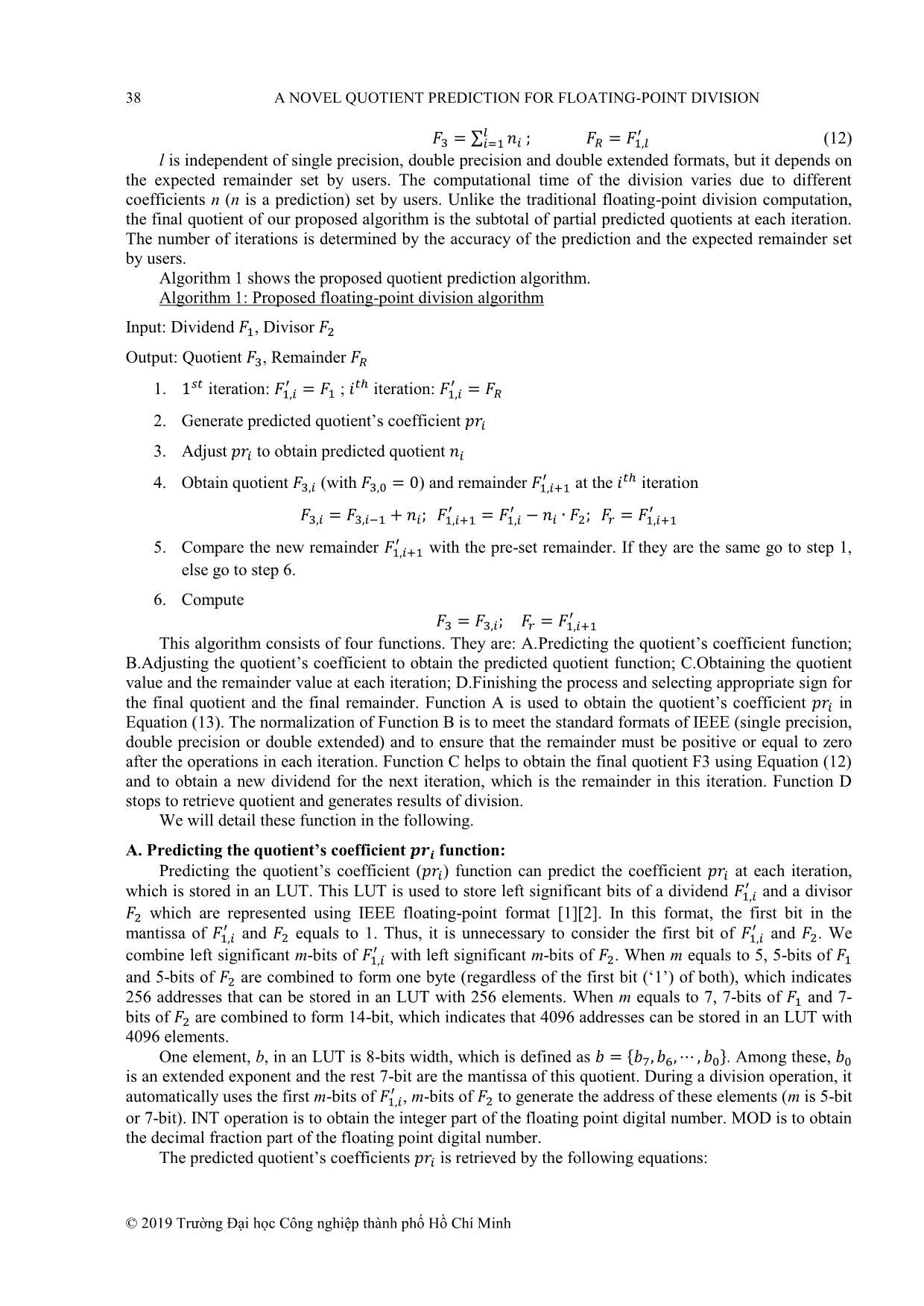 A novel quotient prediction for floating-point division trang 5