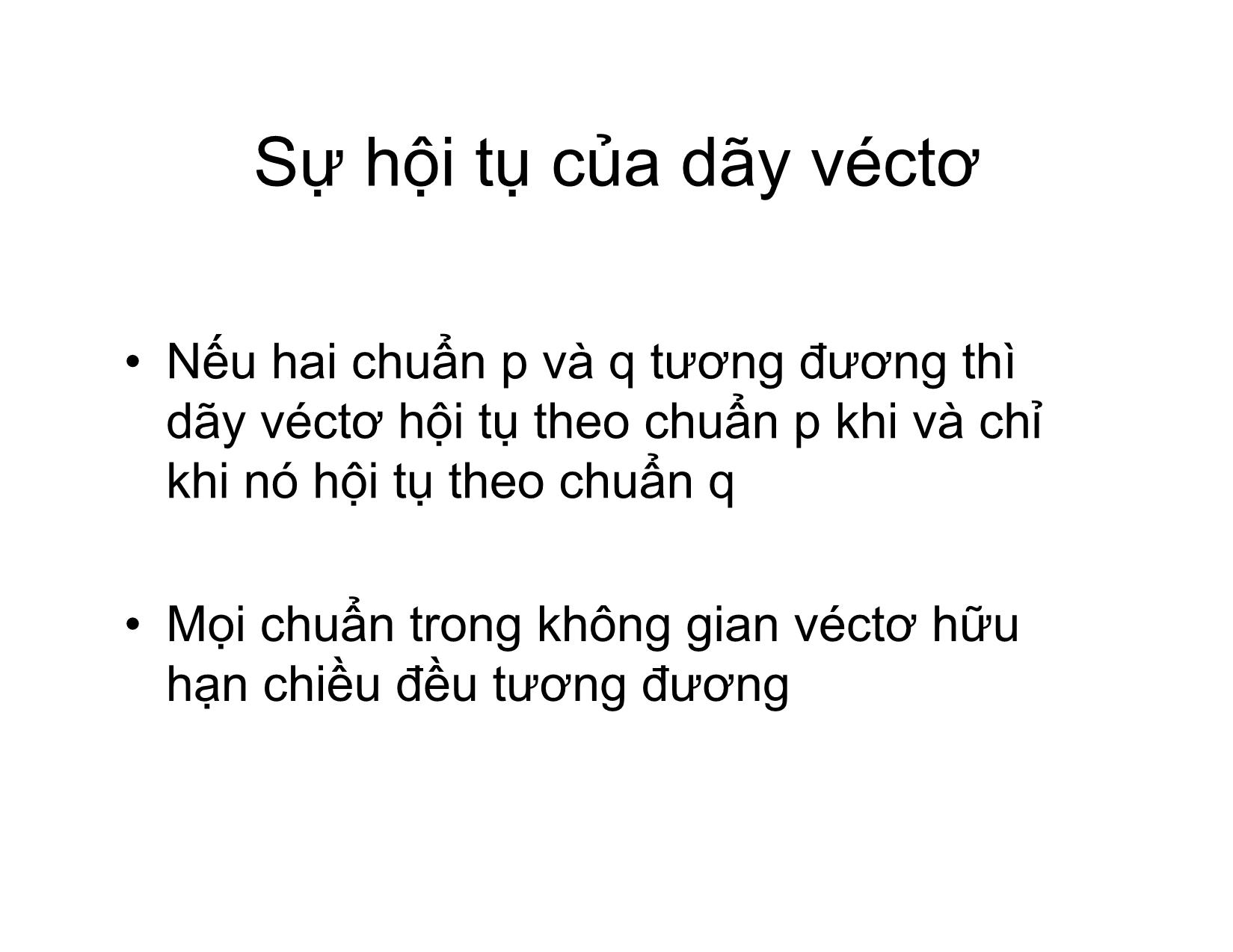 Bài giảng Phương pháp tính - Chương 7: Phương pháp Lặp đơn – Lặp Jacob giải phương trình ax=b - Hà Thị Ngọc Yến trang 6