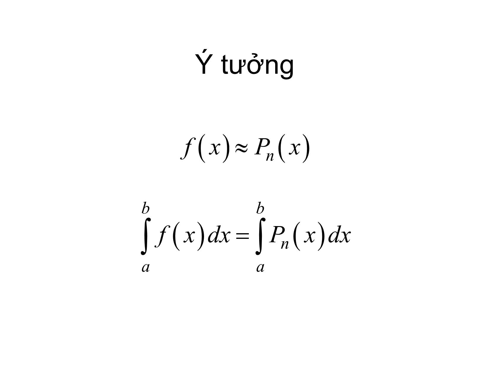 Bài giảng Phương pháp tính - Chương 11: Tính gần đúng tích phân xác định - Hà Thị Ngọc Yến trang 2