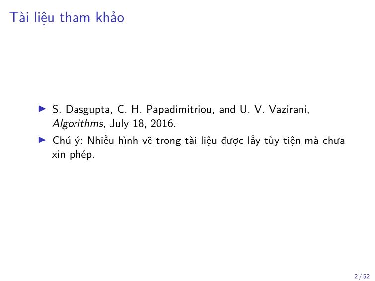 Bài giảng Toán rời rạc - Chương: Đường đi trên đồ thị (Version 0.2) - Trần Vĩnh Đức trang 2