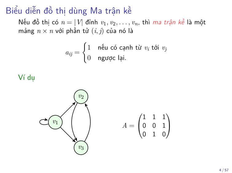 Bài giảng Toán rời rạc - Chương: Tìm kiếm trên đồ thị - Trần Vĩnh Đức trang 4