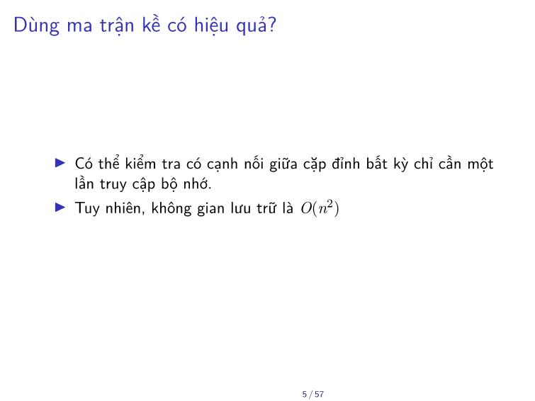 Bài giảng Toán rời rạc - Chương: Tìm kiếm trên đồ thị - Trần Vĩnh Đức trang 5