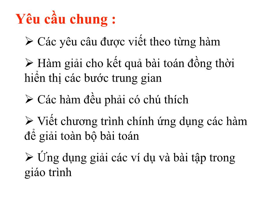 Bài tập lớn môn Phương pháp tính - Trịnh Quốc Lương trang 2