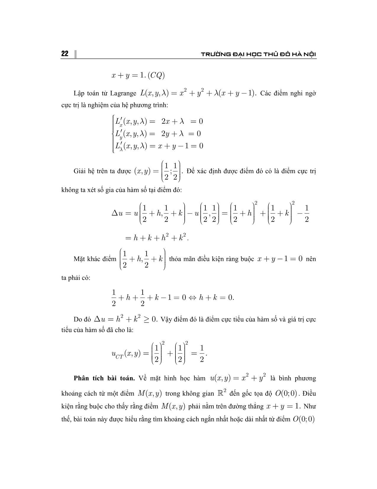 Bài toán cực trị trong không gian hai chiều từ khía cạnh hình học trang 7