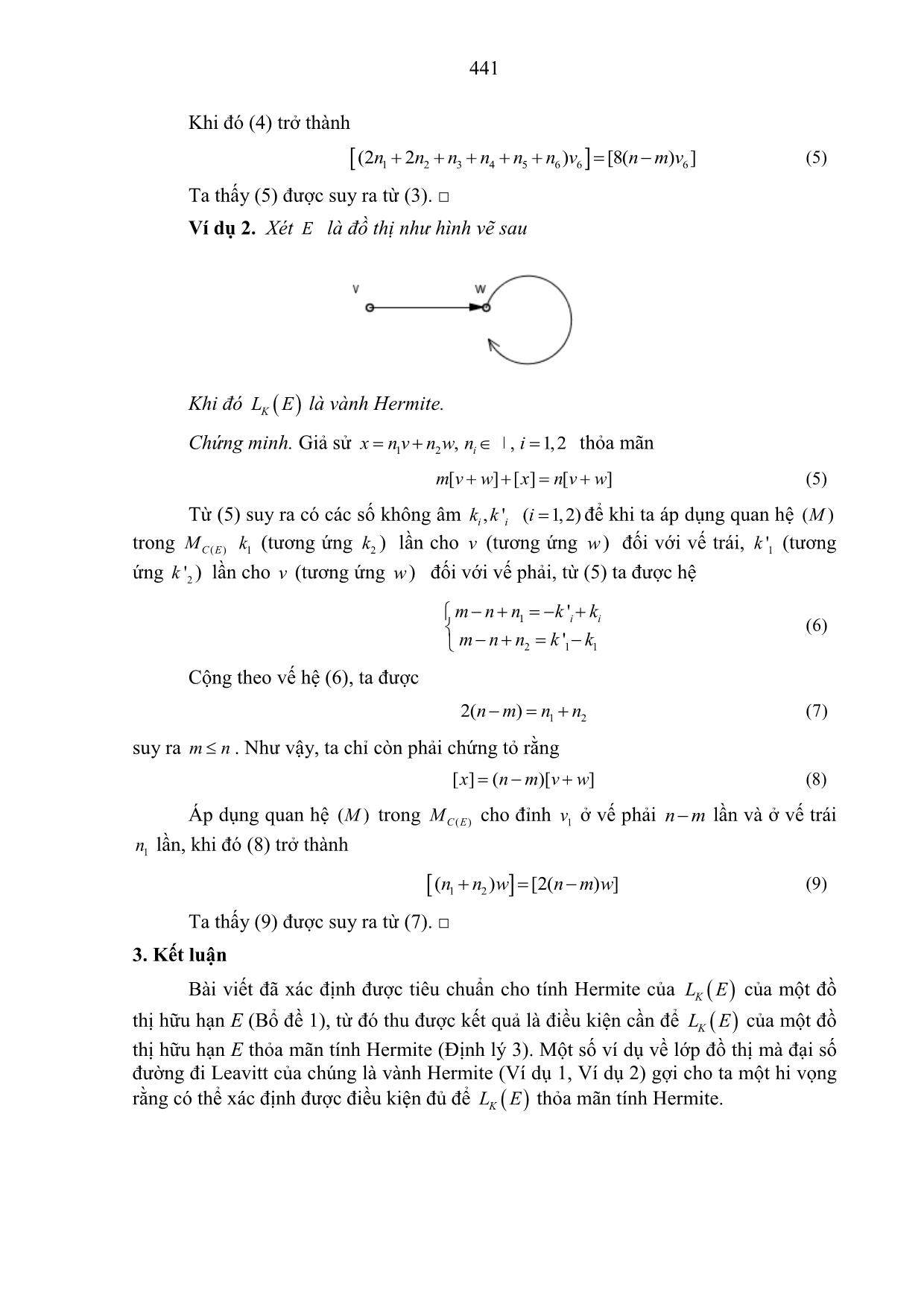 Đại số đường đi Leavitt thỏa mãn tính Hermite trang 6