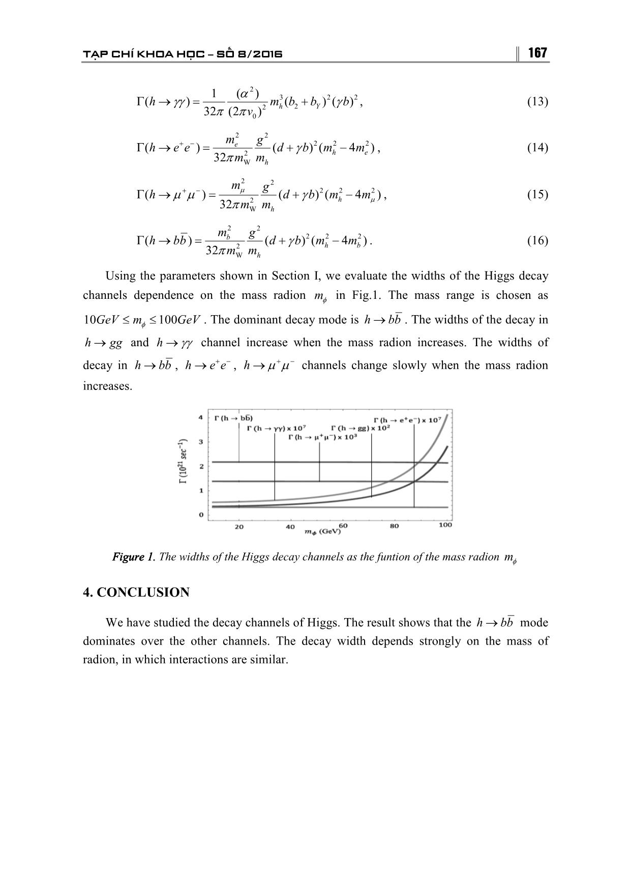 Decays of higgs in randall - Sundrum model trang 4