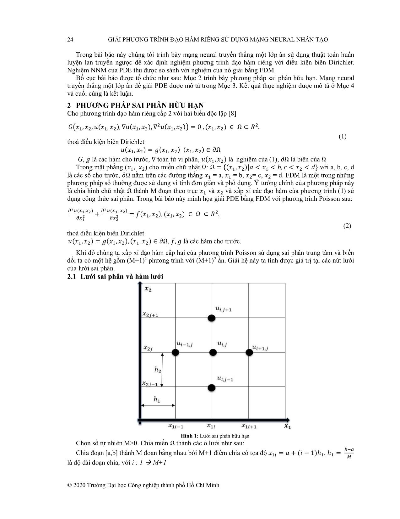 Giải phương trình đạo hàm riêng sử dụng mạng Neural nhân tạo trang 2