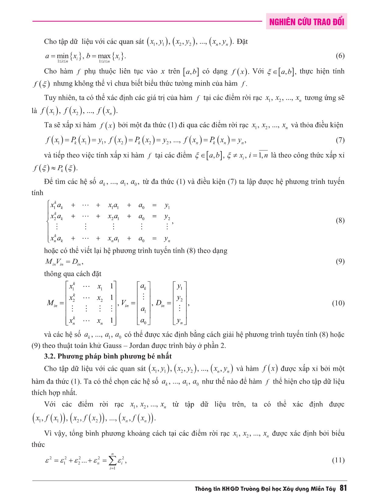 Khử Gauss-Jordan với vẽ đường cong thực nghiệm đa thức trang 4