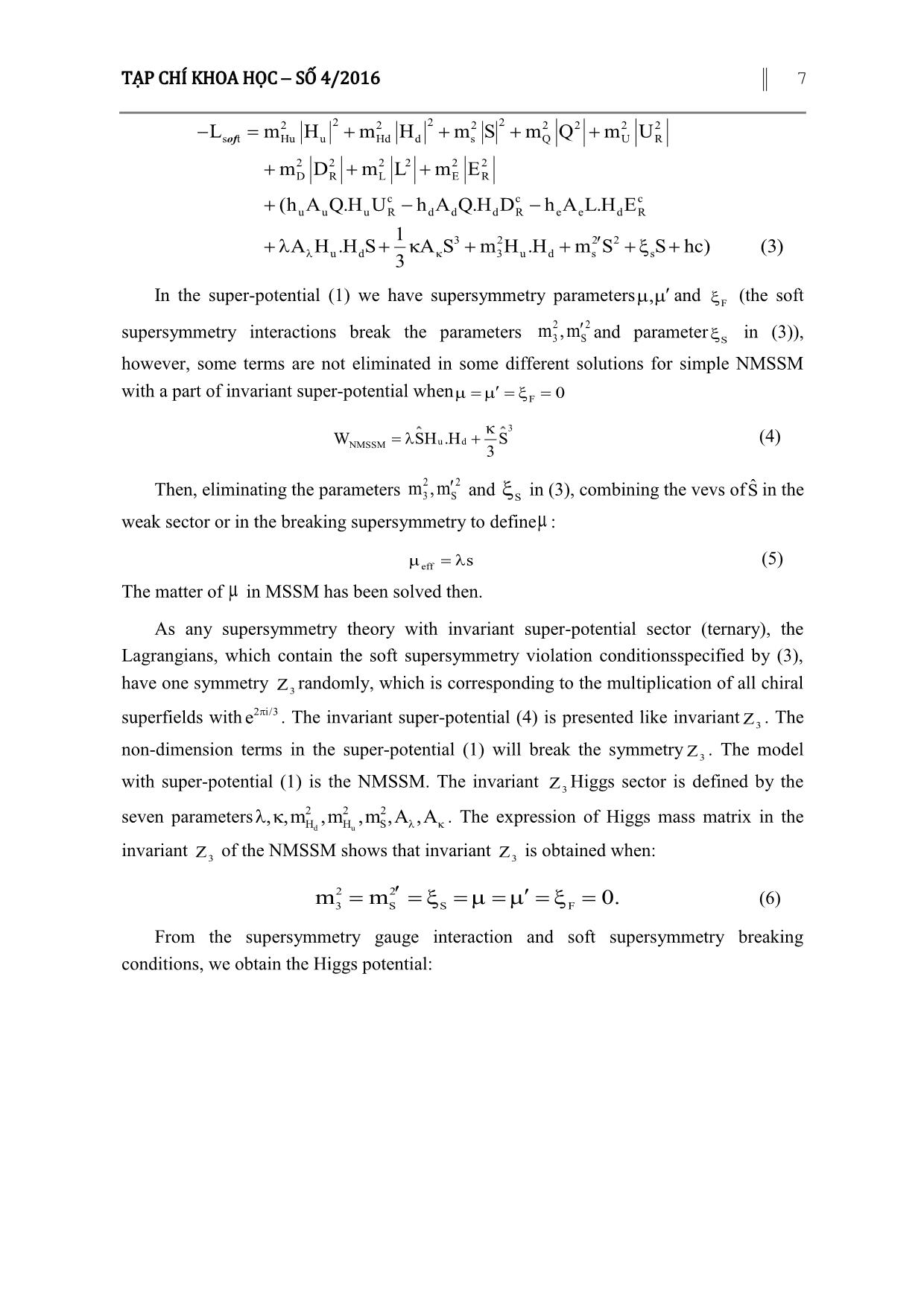 H3 decays into Z and A1 in the NMSSM trang 3