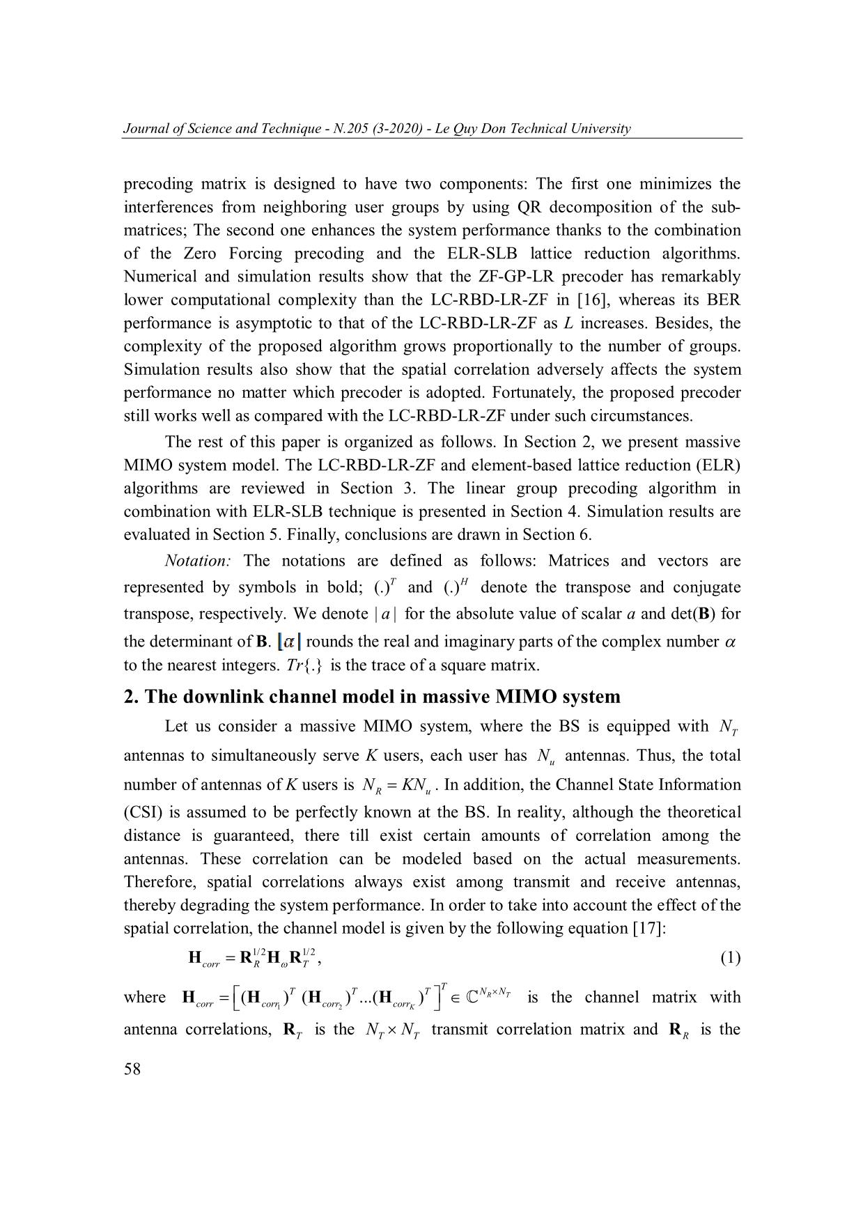 Linear group precoding for massive MIMO systems under exponential spatial correlation trang 3