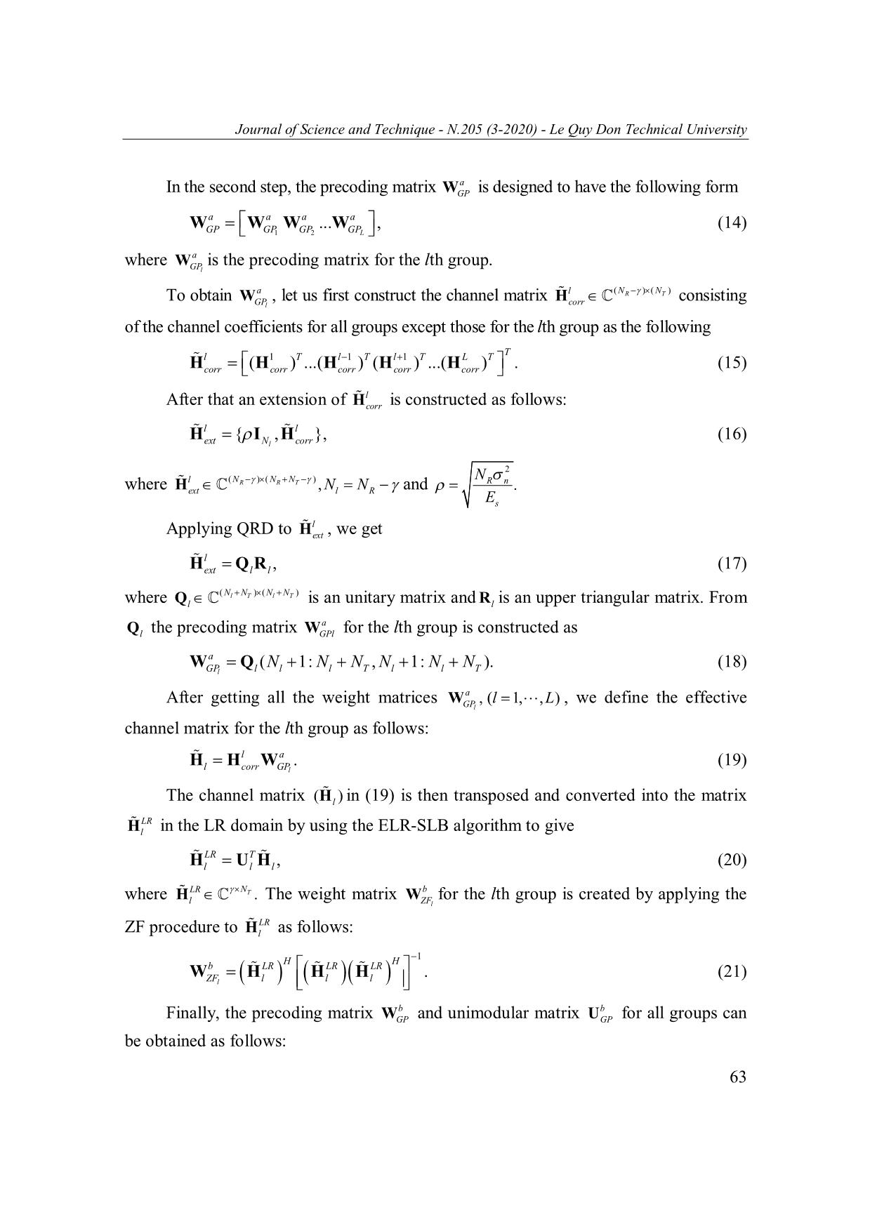 Linear group precoding for massive MIMO systems under exponential spatial correlation trang 8