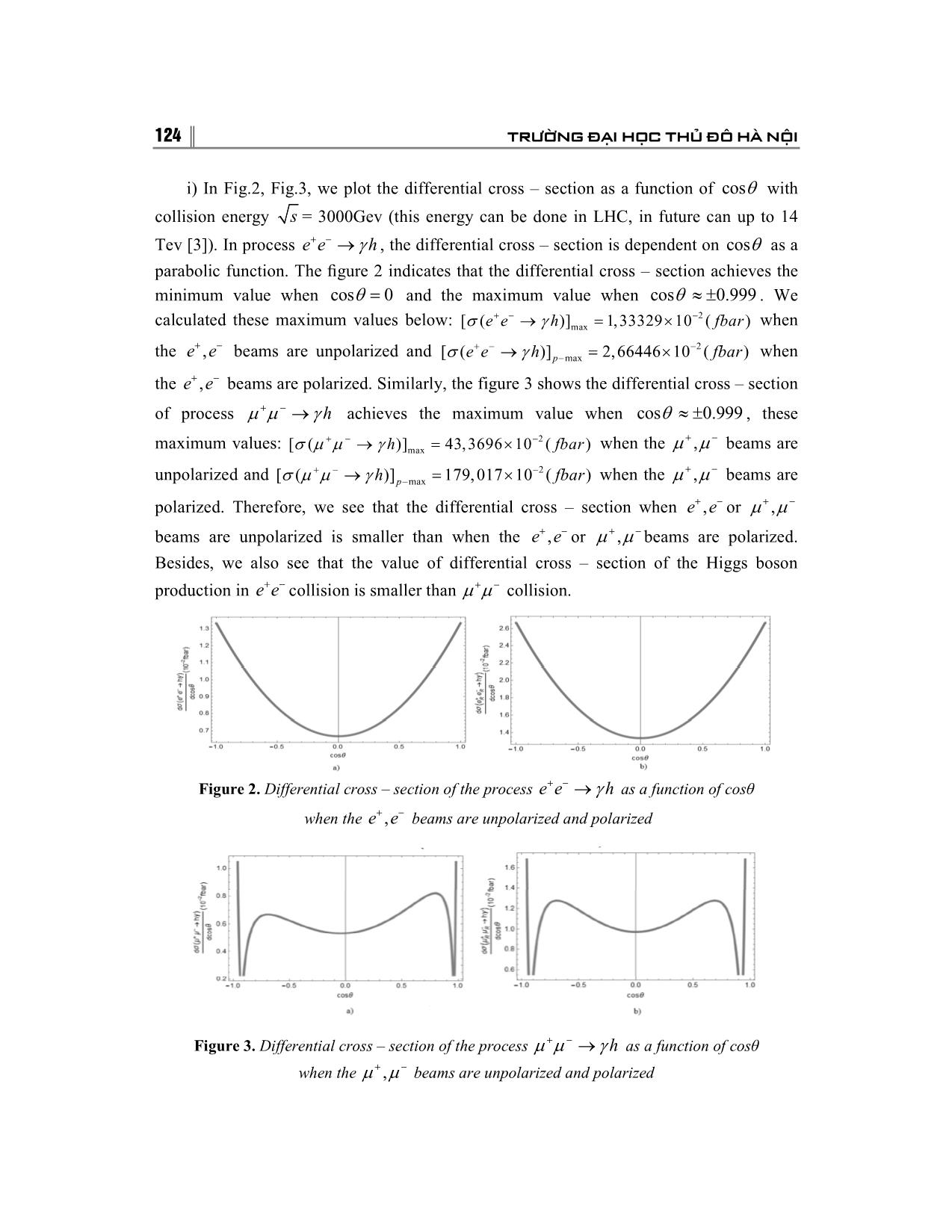 L+l- → γh collision in the randall – sundrum model trang 5
