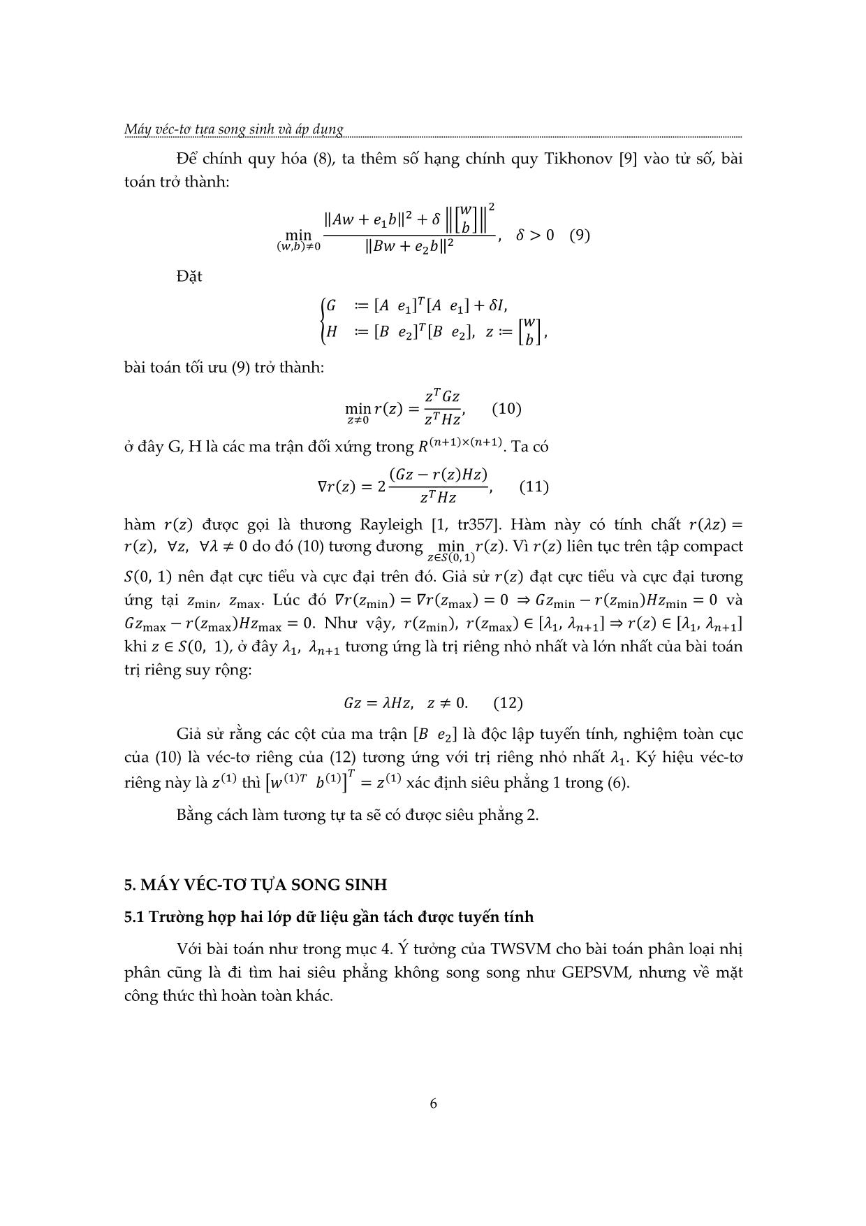 Máy véc-tơ tựa song sinh và áp dụng trang 6